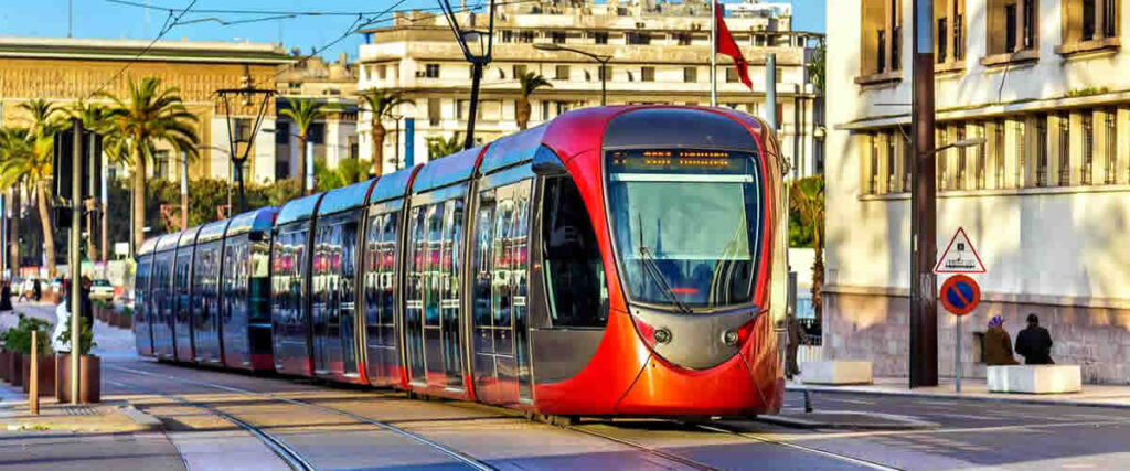 Trams in Casablanca